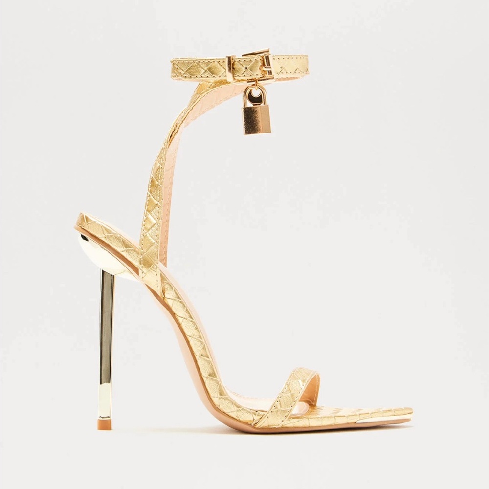 Gold heels